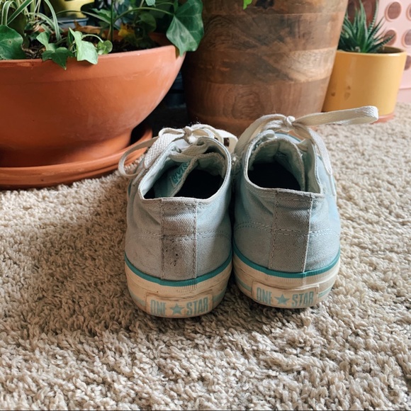 Baby Blue Converse - Picture 3 of 6